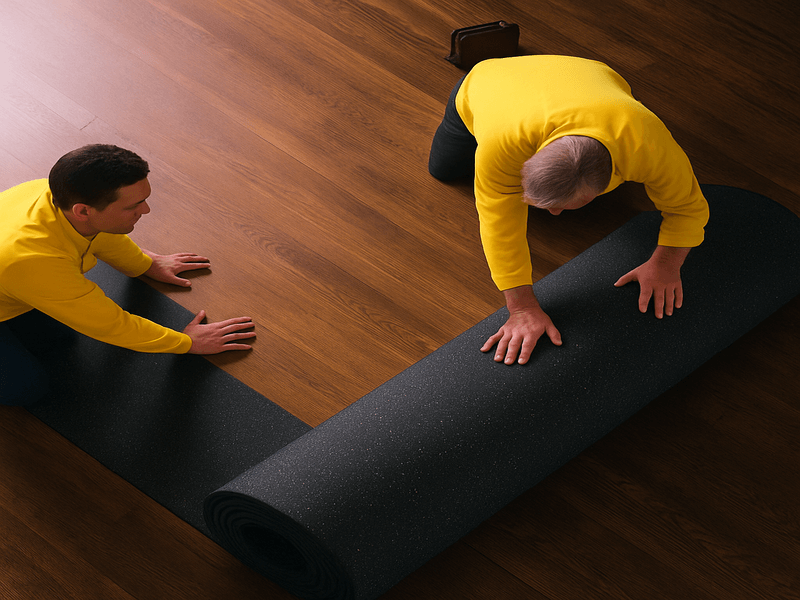 Carpet pad foam felt rubber density comfort